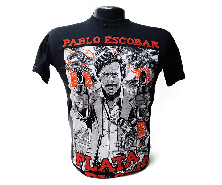 Camiseta Estampada Plata o Plomo - 141