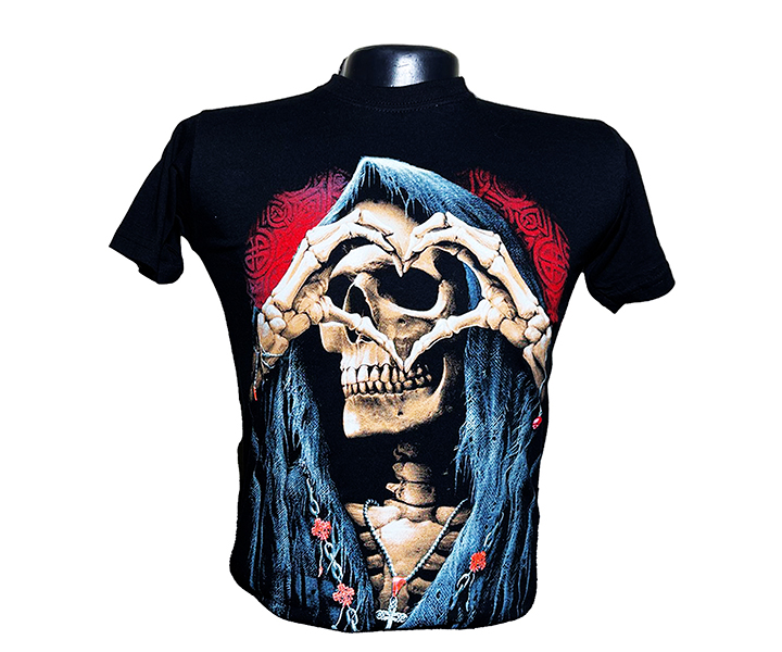 Camiseta Estampada Muerte - 144