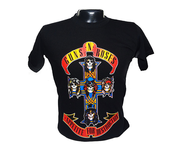 Camiseta Estampada Guns Roses - 113