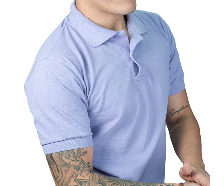 Camiseta Polo para Hombre Color Lila - 153