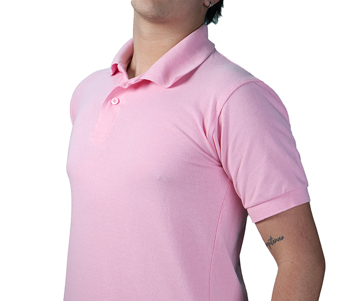 Camiseta Polo para Hombre Color Rosa - 63