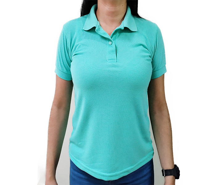 Camiseta Polo para Dama Color Menta - 82