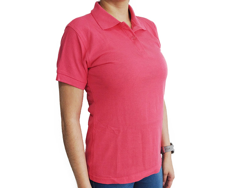 Camiseta Polo para Dama Color Salmón - 304