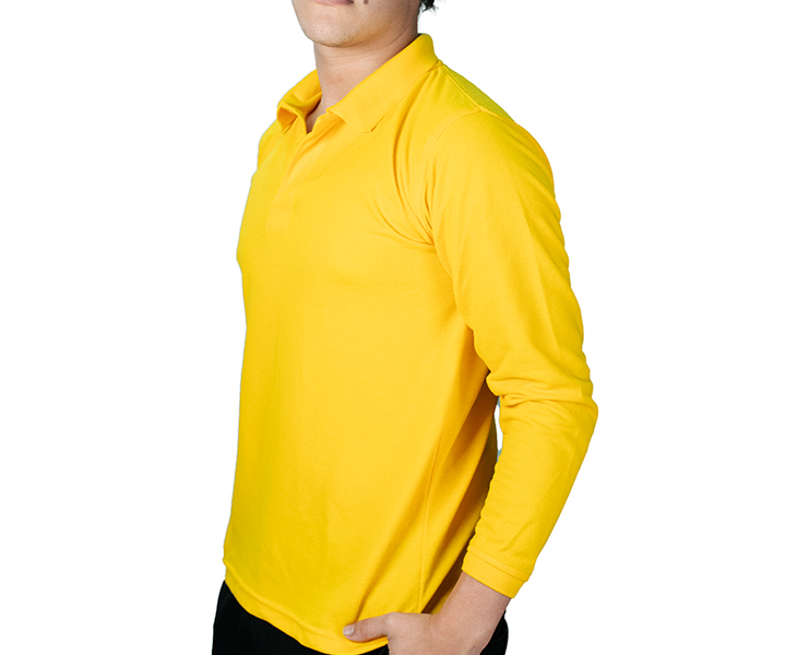 Camiseta Polo Manga Larga Amarillo - 430